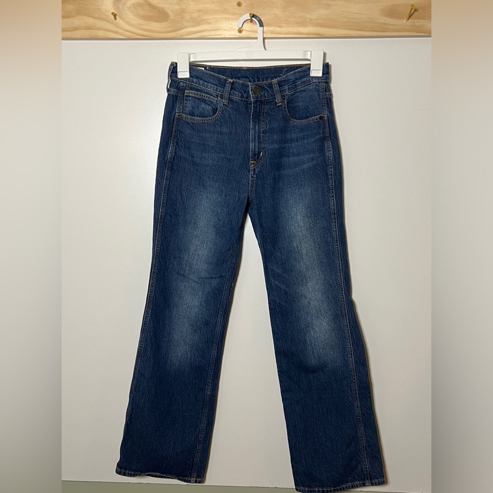 GAP‎ Vintage Flare High Rise Jeans Medium Wash Women Size 28